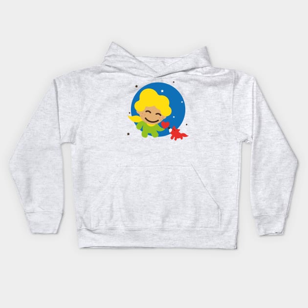 Little Prince Kids Hoodie by Buen Corazón